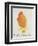 The Orange Colour Bird, from "Sixteen Drawings of Comic Birds"-Edward Lear-Framed Giclee Print