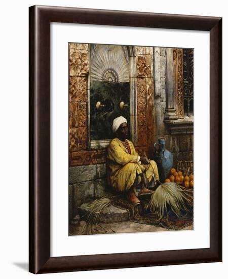 The Orange Seller, 1882-Ludwig Deutsch-Framed Giclee Print