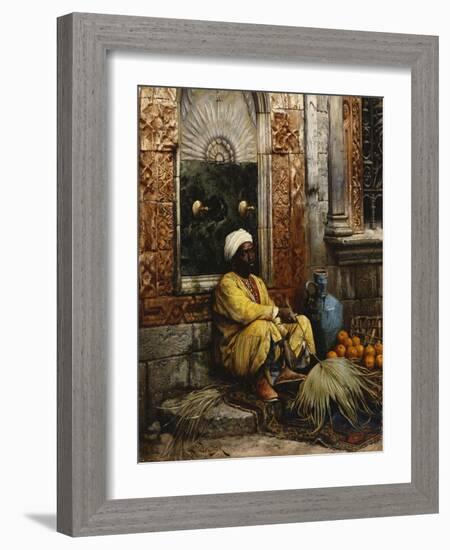 The Orange Seller, 1882-Ludwig Deutsch-Framed Giclee Print