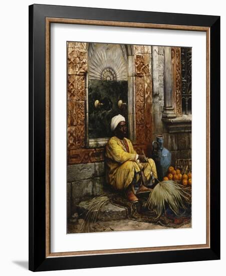 The Orange Seller, 1882-Ludwig Deutsch-Framed Giclee Print