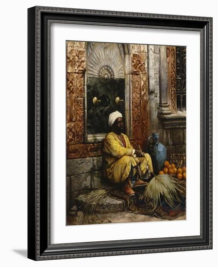 The Orange Seller, 1882-Ludwig Deutsch-Framed Giclee Print