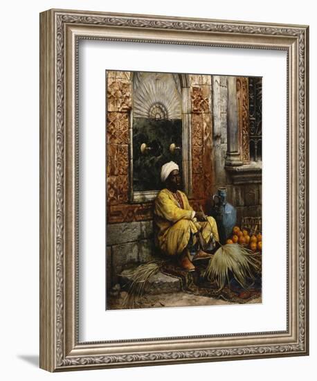 The Orange Seller, 1882-Ludwig Deutsch-Framed Giclee Print