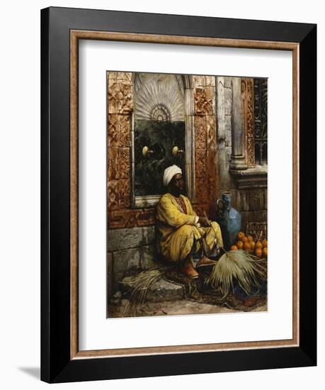 The Orange Seller, 1882-Ludwig Deutsch-Framed Giclee Print