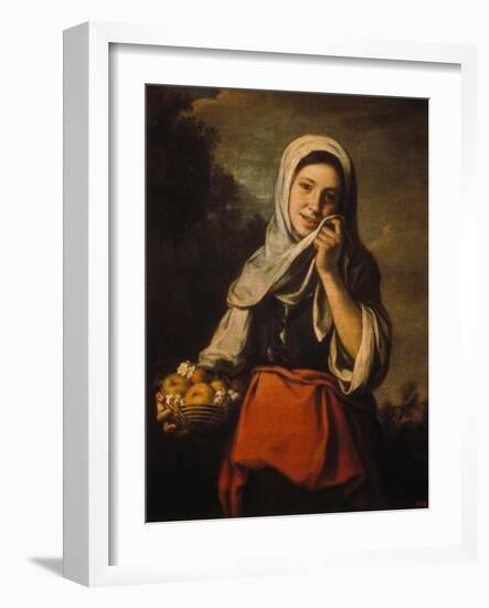 The Orange Seller, about 1660-Bartolomé Estéban Murillo-Framed Giclee Print