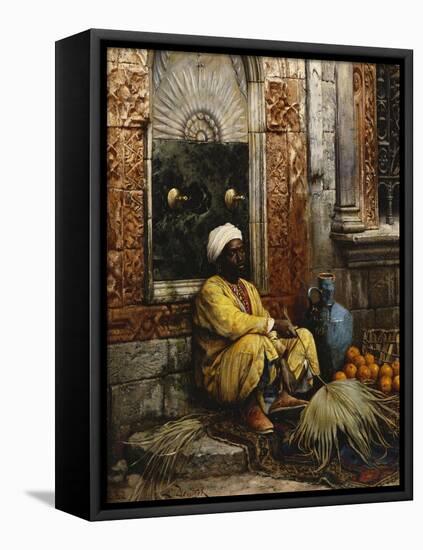 The Orange Seller-Ludwig Deutsch-Framed Premier Image Canvas