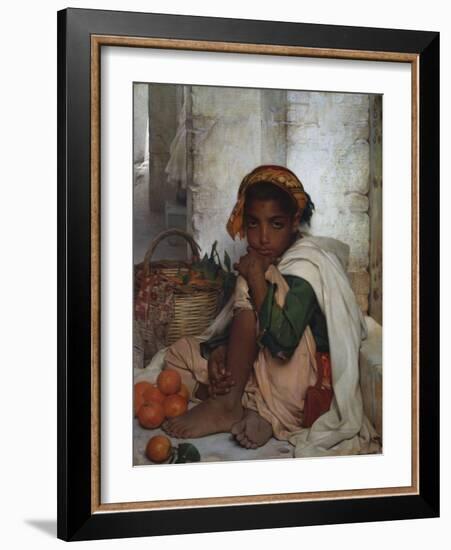 The Orange Seller-Felix-Auguste Clement (Circle of)-Framed Giclee Print