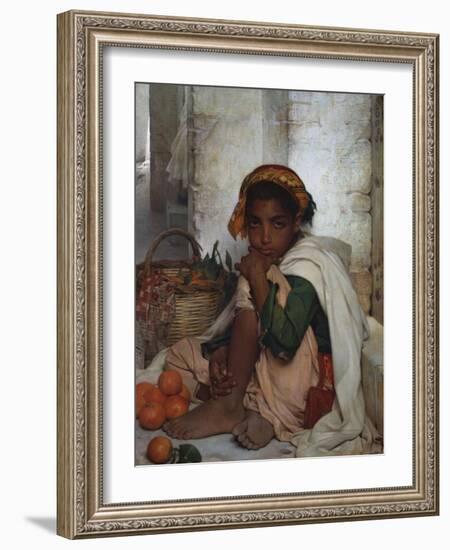 The Orange Seller-Felix-Auguste Clement (Circle of)-Framed Giclee Print