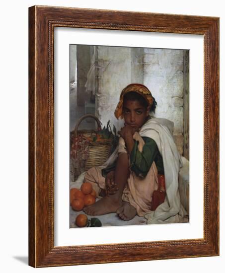 The Orange Seller-Felix-Auguste Clement (Circle of)-Framed Giclee Print