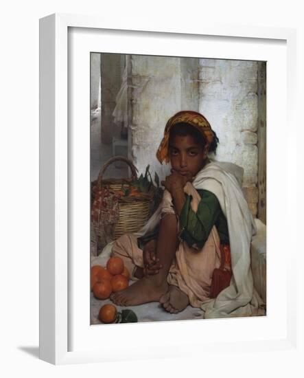 The Orange Seller-Felix-Auguste Clement (Circle of)-Framed Giclee Print