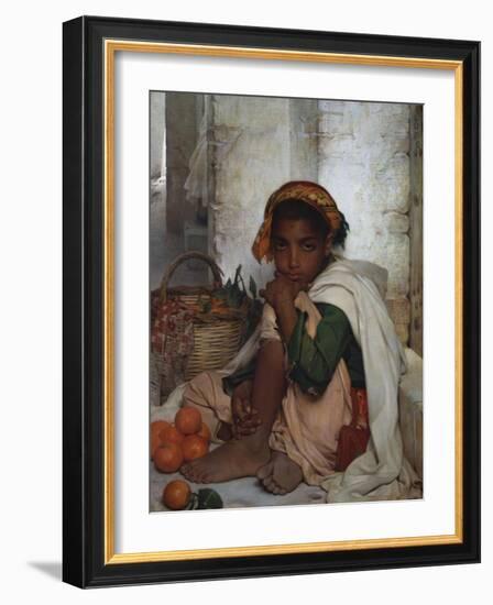 The Orange Seller-Felix-Auguste Clement (Circle of)-Framed Giclee Print