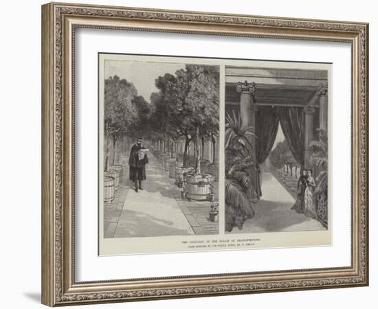 The Orangery at the Palace of Charlottenburg-William 'Crimea' Simpson-Framed Giclee Print