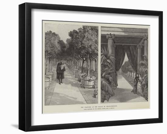 The Orangery at the Palace of Charlottenburg-William 'Crimea' Simpson-Framed Giclee Print