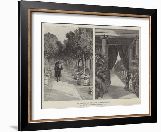 The Orangery at the Palace of Charlottenburg-William 'Crimea' Simpson-Framed Giclee Print