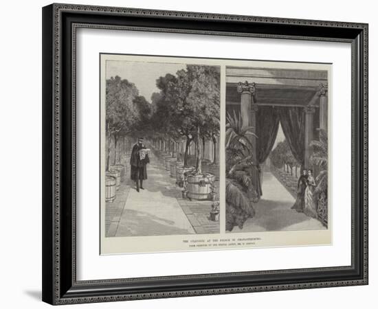 The Orangery at the Palace of Charlottenburg-William 'Crimea' Simpson-Framed Giclee Print