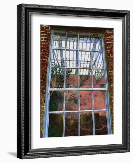 The orangery window, 2012,-Helen White-Framed Giclee Print