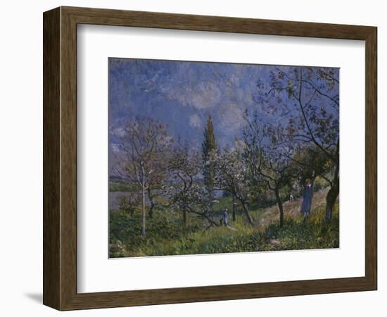 The Orchard, 1881-Alfred Sisley-Framed Giclee Print