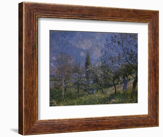 The Orchard, 1881-Alfred Sisley-Framed Giclee Print