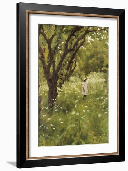 The Orchard-Thomas Cooper Gotch-Framed Giclee Print