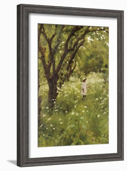 The Orchard-Thomas Cooper Gotch-Framed Giclee Print