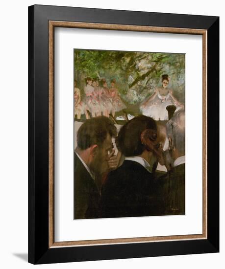 The Orchestra, 1870-1871 and 1874-1876-Edgar Degas-Framed Giclee Print