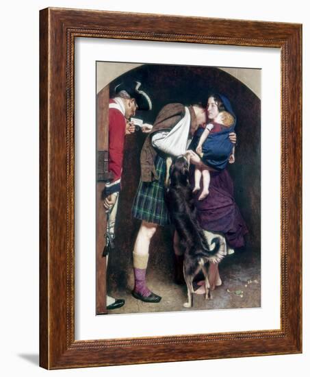 The Order of Release, 1746, 1852-1853-John Everett Millais-Framed Giclee Print