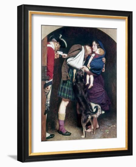 The Order of Release, 1746, 1852-1853-John Everett Millais-Framed Giclee Print