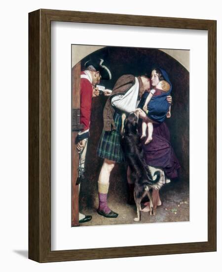 The Order of Release, 1746, 1852-1853-John Everett Millais-Framed Giclee Print