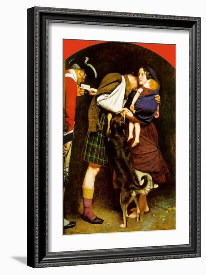 The Order of Release 1746-John Everett Millais-Framed Art Print