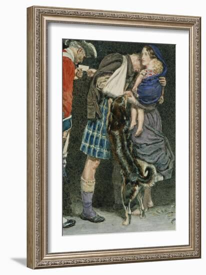 The Order of Release-John Everett Millais-Framed Giclee Print