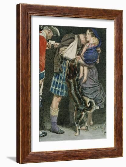 The Order of Release-John Everett Millais-Framed Giclee Print