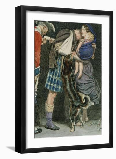 The Order of Release-John Everett Millais-Framed Giclee Print