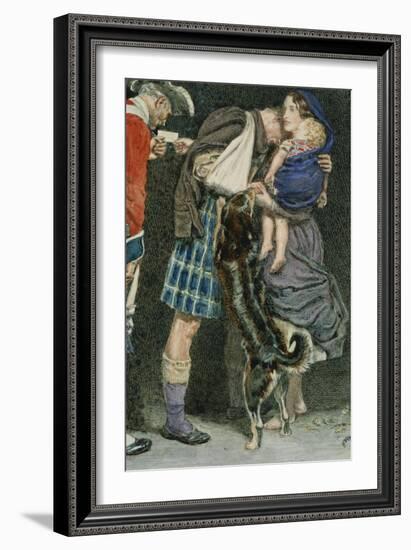 The Order of Release-John Everett Millais-Framed Giclee Print