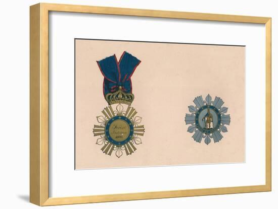 'The Order of St. Ferdinand and of Merit', c19th century-Unknown-Framed Giclee Print