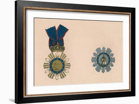 'The Order of St. Ferdinand and of Merit', c19th century-Unknown-Framed Giclee Print