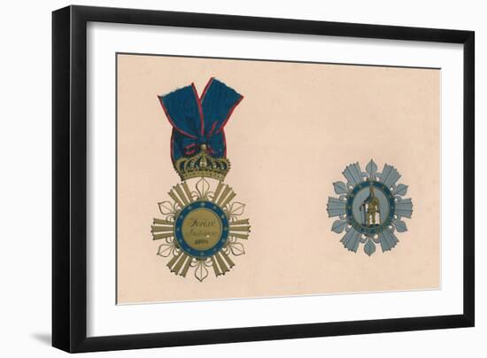 'The Order of St. Ferdinand and of Merit', c19th century-Unknown-Framed Giclee Print