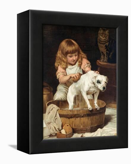 The Order of the Bath-Charles Burton Barber-Framed Premier Image Canvas