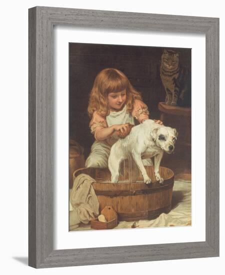 The Order of the Bath-Charles Burton Barber-Framed Giclee Print