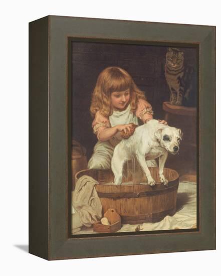 The Order of the Bath-Charles Burton Barber-Framed Premier Image Canvas