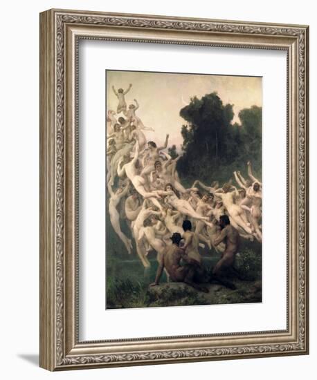 The Oreads, 1902-William Adolphe Bouguereau-Framed Giclee Print