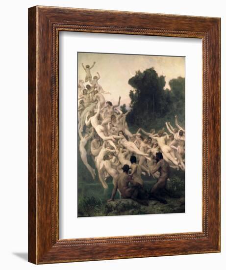 The Oreads, 1902-William Adolphe Bouguereau-Framed Giclee Print