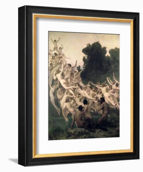 The Oreads, 1902-William Adolphe Bouguereau-Framed Giclee Print
