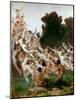 The Oreads (Les Oréade)-William-Adolphe Bouguereau-Mounted Giclee Print