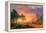 The Oregon Trail-Albert Bierstadt-Framed Stretched Canvas