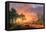 The Oregon Trail-Albert Bierstadt-Framed Stretched Canvas