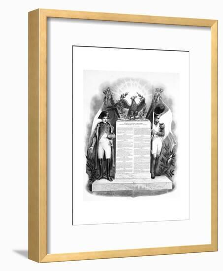 The Organisation of the Imperial Government, 18 May, 1804, 19th Century-null-Framed Giclee Print