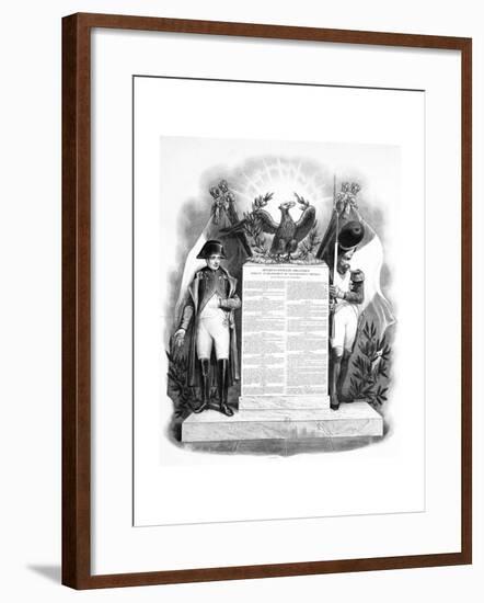 The Organisation of the Imperial Government, 18 May, 1804, 19th Century-null-Framed Giclee Print