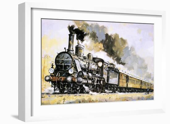 The Orient Express, Introduced in 1883-John S. Smith-Framed Giclee Print