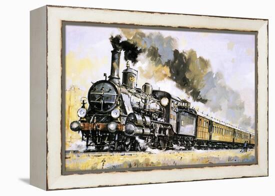 The Orient Express, Introduced in 1883-John S. Smith-Framed Premier Image Canvas