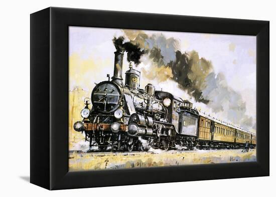 The Orient Express, Introduced in 1883-John S. Smith-Framed Premier Image Canvas