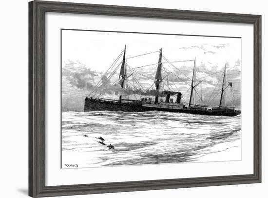 The Orient Steam Navigation Company's Steamship Orient, C1880-null-Framed Giclee Print